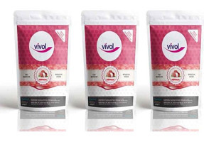 Vivol Normal Ciltler İçin Pembe Boncuk Ağda 3x250 gr