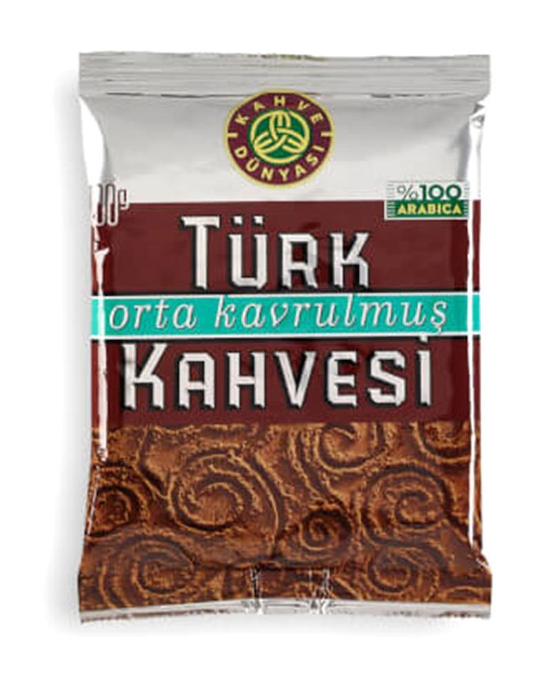 Kahve Dünyası Orta Kavrulmuş Türk Kahvesi 8x100 gr