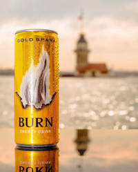 Burn Gold Spark Enerji İçeceği 5x250 ml