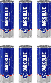 Dark Blue Enerji İçeceği 6x250 ml