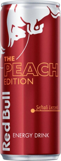 Red Bull The Peach Edition Şeftali Aromalı Enerji İçeceği 4x250 ml