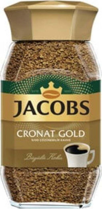 Jacobs Cronat Gold Kavanoz Granül Kahve 12x100 gr