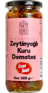 Egeye Dönüş Zeytinyağlı Kuru Domatesli Kahvaltılık Sos 500 gr