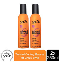 Schwarzkopf Got2b Twisted Saç Köpüğü 2x250 ml