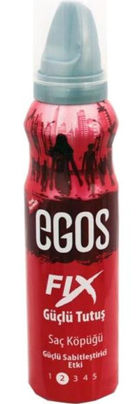 Egos Fix Güçlü Tutuş Saç Köpüğü 125 ml