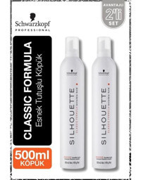 Schwarzkopf Silhouette Flexible Hold Saç Köpüğü 2x500 ml
