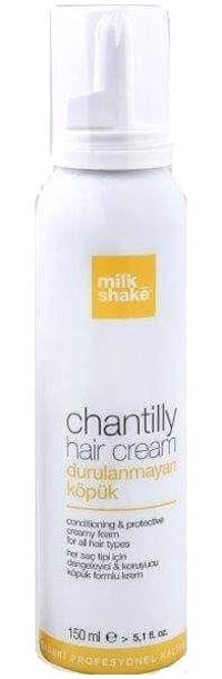 Milk Shake Chantilly Hair Cream Parlak Saçlar İçin Durulanmayan Köpük 150 Ml
