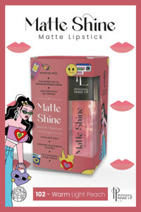 Pinky London Matte Shine 102 Kalıcı Likit Fırçalı Ruj