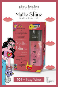 Pinky London Matte Shine 104 Kalıcı Ruj