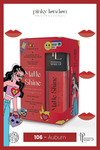 Pinky London Matte Shine 106 Kalıcı Likit Fırçalı Ruj