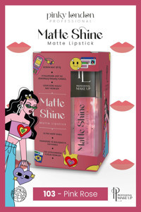 Pinky London Matte Shine 103 Kalıcı Likit Fırçalı Ruj