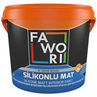 Fawori Su Bazlı Silikonlu Mat İç Cephe Boyası 2.5 lt Bal Sarısı