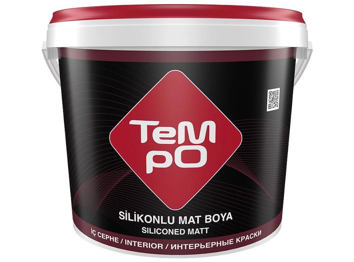 Tempo Su Bazlı Silikonlu Mat İç Cephe Boyası 3,5 kg Aydan