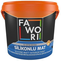 Fawori Su Bazlı Silikonlu Mat İç Cephe Boyası 15 lt Kanvas
