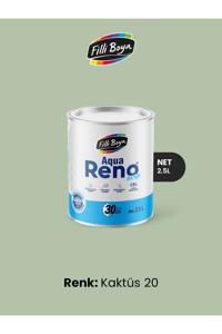 Filli Boya Aqua Reno Su Bazlı Plastik Mat İç Cephe Boyası 2.5 lt Kaktüs