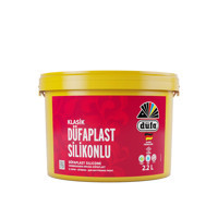 Düfa Klasik Düfaplast Su Bazlı Silikonlu Mat İç Cephe Boyası 2.2 lt Beyaz
