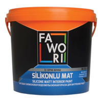 Fawori Su Bazlı Silikonlu Mat İç Cephe Boyası 3.5 kg Beyaz
