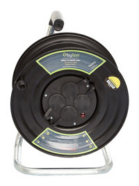 Bylion Bylion 3500 W Kalın Akım Korumalı 4'lü 50 m Makaralı Uzatma Kablosu Çok Renkli