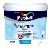 Marshall Su Bazlı Antibakteriyel Mat İç Cephe Boyası 15 lt Lila