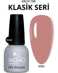 Momo Professional K035 Koyu Pudra Kalıcı Parlak Oje