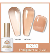 Born Pretty JN20 Kahve Kalıcı Jelly Oje