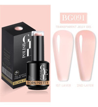 Born Pretty BG091 Pembe Kalıcı Parlak Oje