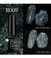 UrSugar R009 Gri Kalıcı Simli Parlak Oje