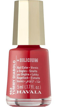 Mavala Yummy Diabolo Kırmızı Kalıcı Simli Simli Oje