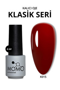 Momo Professional K015 Kırmızı Kalıcı Parlak Oje