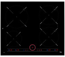 Teka ‎IT 6450 İndüksiyonlu Cam 4 Gözlü Siyah Ankastre Ocak