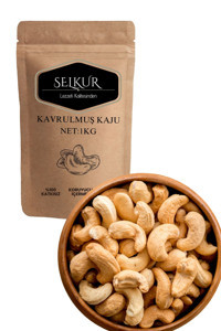 Selkur Kavrulmuş Tuzlu Kaju 1 kg