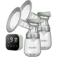 Tedorex RH-318 Elektrikli Biberonlu Çiftli Göğüs Pompası