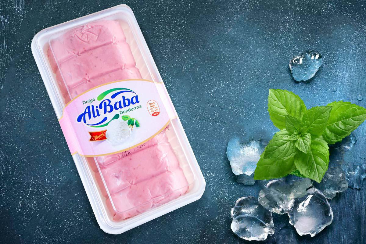 Ali Baba Çilekli Dondurma 1 kg