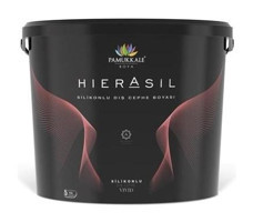Pamukkale Hierasil Silikonlu Dış Cephe Boyası 15 lt Beyaz