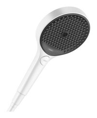 Hansgrohe Rainfinity 130 3jet 3 Fonksiyonlu Tazyikli Yuvarlak Yağmur El Duş Başlığı Mat Beyaz