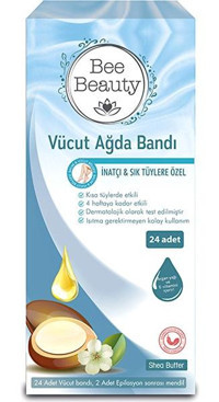 Bee Beauty 24 Adet Tüm Vücut Ağda Bandı