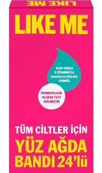 Like Me 24 Adet Yüz Ağda Bandı