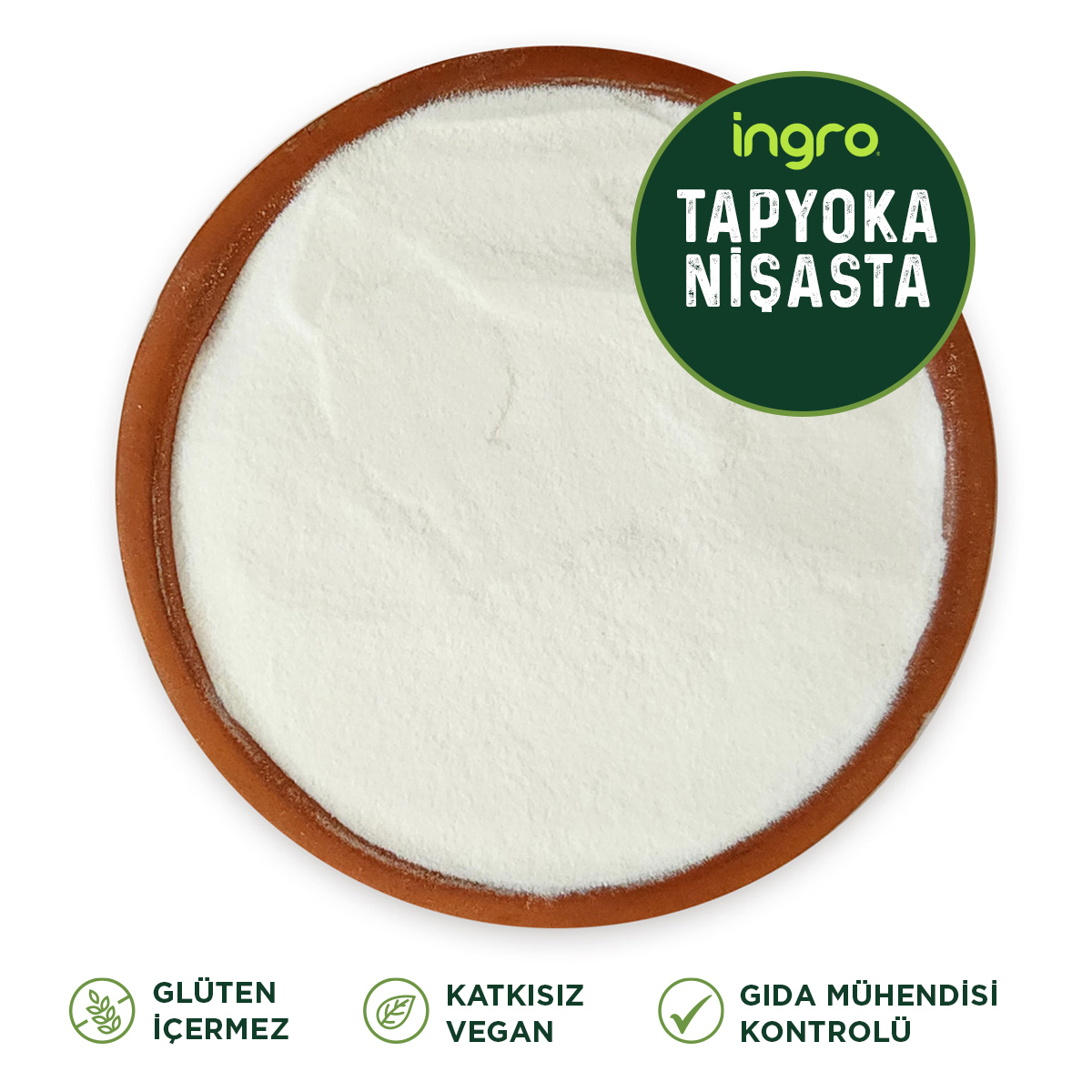 İngro Glutensiz Tapyoka Nişastası 300 gr