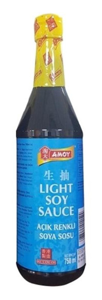 Amoy Light Açık Renkli Soya Sosu 12x750 ml
