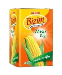 Bizim 18 lt Teneke Mısırözü Yağı 1 Adet