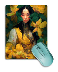 SonicTouch Japon Orman Perisi 17x21 cm Gaming Mousepad Sarı