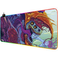 Digipod RGB RGB 70x30 cm XL Gaming Mousepad Çok Renkli