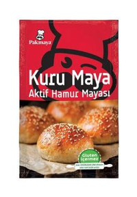Pakmaya Glutensiz Aktif Kuru Hamur Mayası 6x100 gr