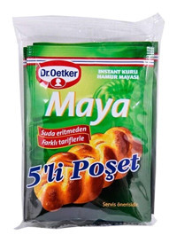 Dr. Oetker Kuru Instant Hamur Mayası 5x10 gr