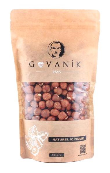 Govanik Çiğ Tuzsuz Tane Giresun İçi Fındık 500 gr