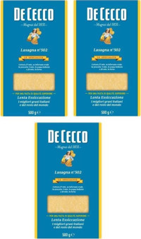 De Cecco Lazanya Makarna 3x500 gr