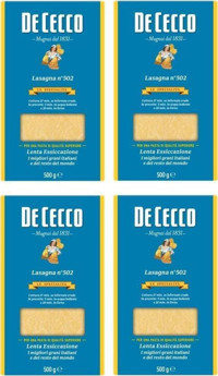 De Cecco Lazanya Makarna 4x500 gr