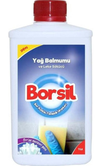 Borsil Yağ Balmumu Sıvı Leke Çıkarıcı 1 lt