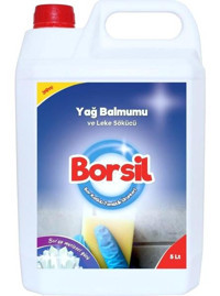 Borsil Yağ Balmumu Sıvı Leke Çıkarıcı 5 lt