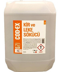 Cod-ex Sıvı Leke Çıkarıcı 4 lt